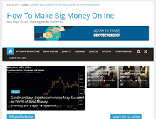 Tablet Screenshot of howtomakebigmoneyonline.com